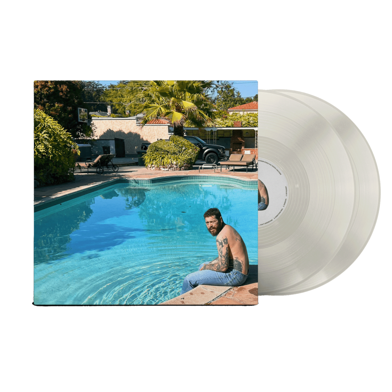 Austin by Post Malone - Milky Clear Webstore Exclusive 2LP - shop now at Post Malone store