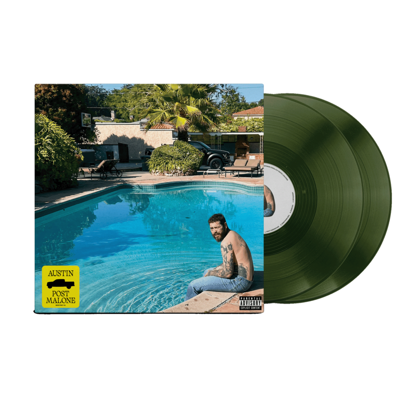 Austin by Post Malone - Standard Forest Green Vinyl - shop now at Post Malone store